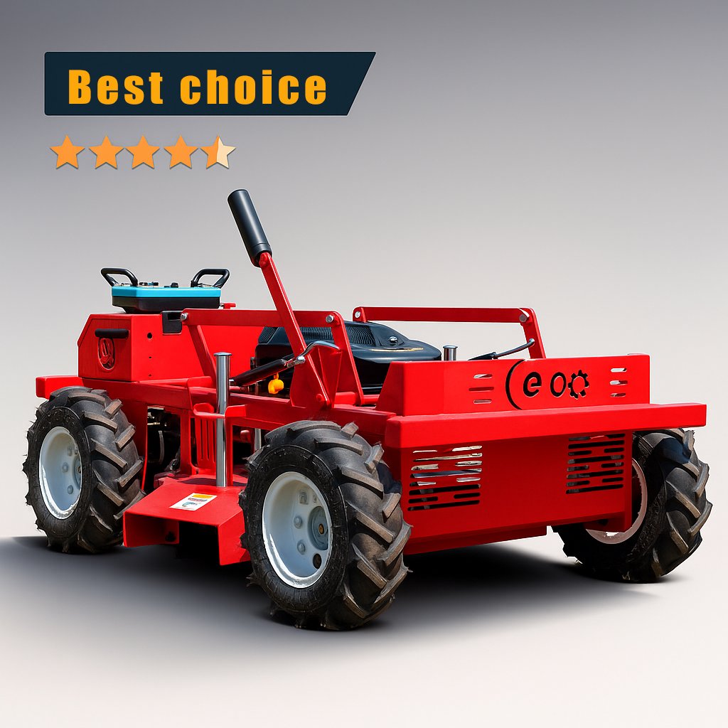 23.6 inch Remote Lawn Mower-Gasoline Lawn Mower-Wheel Lawn Mower