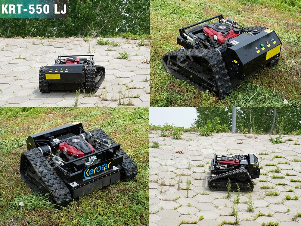 21.6Inch Best-Selling Home Remote Tracked Gasoline-Powered Lawn Mower - Image 2